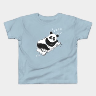 Sleeping panda Kids T-Shirt